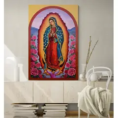 TAYRONA STORE - Cuadro En Lienzo Religioso Virgen de Guadalupe 042 100x150cm