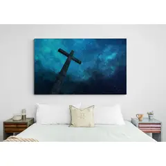 TAYRONA STORE - Cuadro En Lienzo Religioso Jesus Cristo 083 150x100cm