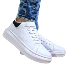EVEGONZ - Tenis Blanco Mujer Zapato Casual Confortable