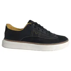 CALZADO CON ALTURA MONSERRATE - Tenis en CUERO para hombre marca Monserrate Ref Bahía color Negro_.