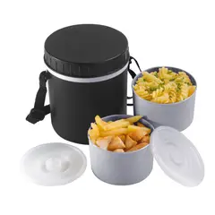 GENERICO - Termo Para Alimentos Thermolunch 1,25 L Polimes TV01 Negro
