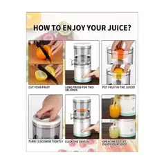 AFM - Exprimidor Recargable Portátil Frutas Naranja