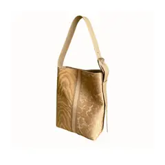 VILLAMIZAR - Bolso NOAH acanto gold Línea Tejido Mujer tendencia