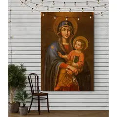TAYRONA STORE - Cuadro En Lienzo Religioso Virgen Maria 057 35x50cm