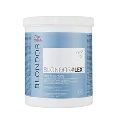 WELLA - Polvo Decolorante Blondor Plex 9 Tonos 800g