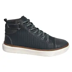 CALZADO CON ALTURA MONSERRATE - Tenis en CUERO para hombre marca Monserrate Ref Coral color Negro_.