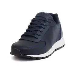 VIAR - Tenis en Cuero Para Hombre Kike Azul