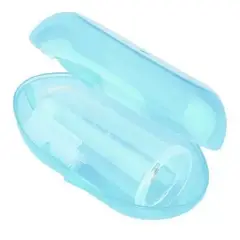 MUNDO BEBE - Cepillo De Dientes Dedo En Silicona Suave Estuche Niño BEBE