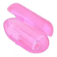 MUNDO BEBE - Cepillo De Dientes Dedo En Silicona Suave Estuche BEBE NIÑA