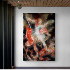 TAYRONA STORE - Cuadro En Lienzo Religioso Arcangel San Miguel 03 50x70cm