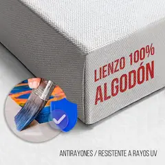 TAYRONA STORE - Cuadro En Lienzo Religioso Jesus Cristo 050 80x145cm