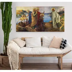 TAYRONA STORE - Cuadro En Lienzo Religioso Jesus Cristo 096 100x50cm