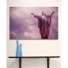 TAYRONA STORE - Cuadro En Lienzo Religioso Jesus Cristo 25 150x100cm