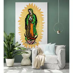 TAYRONA STORE - Cuadro En Lienzo Religioso Virgen De Guadalupe 034 50x70cm