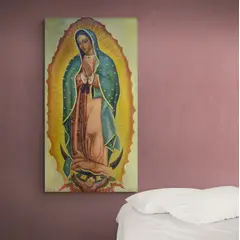 TAYRONA STORE - Cuadro En Lienzo Religioso Virgen De Guadalupe 041 80x150cm