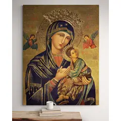 TAYRONA STORE - Cuadro En Lienzo Religioso Virgen Maria 009 120x160cm