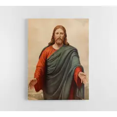 TAYRONA STORE - Cuadro En Lienzo Religioso Jesus Cristo 12 75x100cm