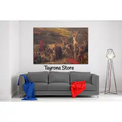 TAYRONA STORE - Cuadro En Lienzo Religioso Jesús Cristo 06 100x70cm