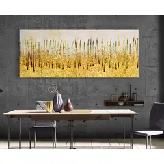 TAYRONA STORE - Cuadro En Lienzo Para Comedor Diseño Minimalista 503 175x70cm