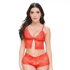 FORMAS INTIMAS - Pijama Mujer Rojo FI 101912