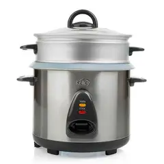 KALLEY - Olla Arrocera 10 Tazas K-RCS18 con Vaporera Gris