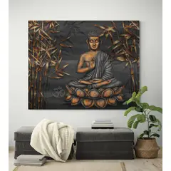 TAYRONA STORE - Cuadro En Lienzo Para La Sala Budda 133 50x40cm
