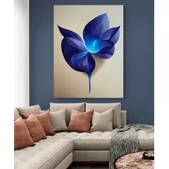 TAYRONA STORE - Cuadro En Lienzo Para La Sala Flores 477 60x80cm.