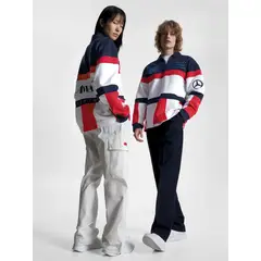 TOMMY HILFIGER - Buzo De Rugby Con Logos Tommy X Mercedesamg F1 X Awake Ny Hombre
