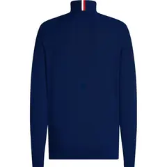 TOMMY HILFIGER - Cárdigan Texturizado Con Cierre