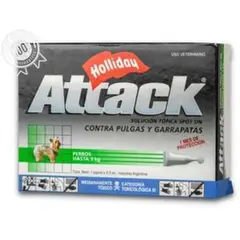 HOLLIDAY - ATTACK PERRO 0 A 5KG 05ML