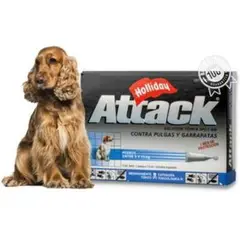 HOLLIDAY - ATTACK PERRO 5 A 15KG 15ML