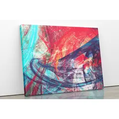 TAYRONA STORE - Cuadro En Lienzo Para La Sala Abstracto 173 150x120cm