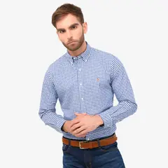 POLO RALPH LAUREN - Camisa Hombre de Rayas Manga larga de Algodón Custom Fit