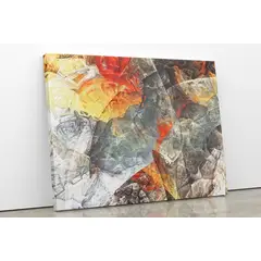 TAYRONA STORE - Cuadro En Lienzo Para La Sala Abstracto 146 125x100cm
