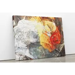 TAYRONA STORE - Cuadro En Lienzo Para La Sala Abstracto 147 125x100cm