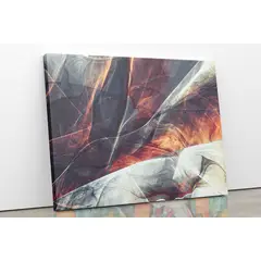 TAYRONA STORE - Cuadro En Lienzo Para La Sala Abstracto 139 100x80cm