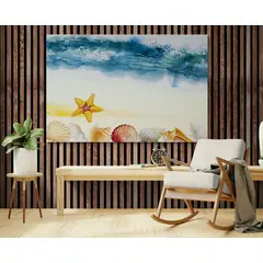TAYRONA STORE - Cuadro En Lienzo Para La Sala Playa 149 120x80cm