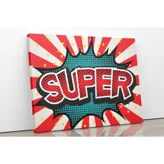 TAYRONA STORE - Cuadro En Lienzo Para La Sala Comic 09 50x40cm