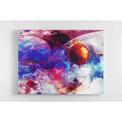 TAYRONA STORE - Cuadro En Lienzo Para La Sala Abstracto 223 125x100cm