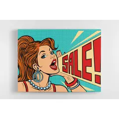 TAYRONA STORE - Cuadro En Lienzo Para La Sala Comic 72 100x75cm