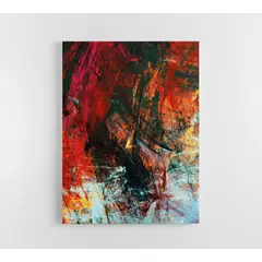 TAYRONA STORE - Cuadro En Lienzo Para La Sala Abstracto 253 120x160cm