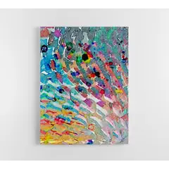 TAYRONA STORE - Cuadro En Lienzo Para La Sala Abstracto 324 120x160cm