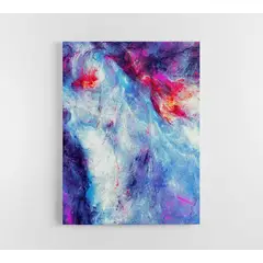 TAYRONA STORE - Cuadro En Lienzo Para La Sala Abstracto 267 75x100cm