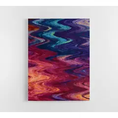 TAYRONA STORE - Cuadro En Lienzo Para La Sala Abstracto 301 100x135cm