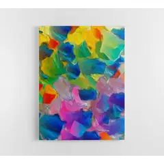 TAYRONA STORE - Cuadro En Lienzo Para La Sala Abstracto 308 75x100cm