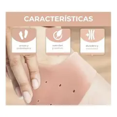 AFM - Protector Calcetín Talonera Ortopédica Silicón
