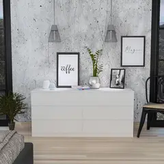 RTA MUEBLES - Comoda asteria blanco clb 8928