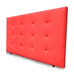 MAGIC CLASS - CABECERO NAIROBI DE PISO140X120 ECOCUERO ROJO
