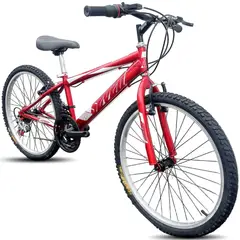 ATILA - Bicicleta Todo Terreno 24 Niño Rines en Aluminio 18 Cambios