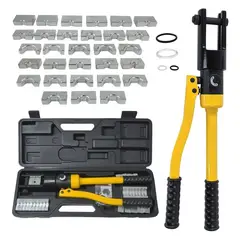 GUTSTARK - Pinza Ponchadora Hidraulica 16 Toneladas 30 Pzs